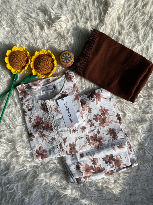 Mocha Bloom 3PCS SET