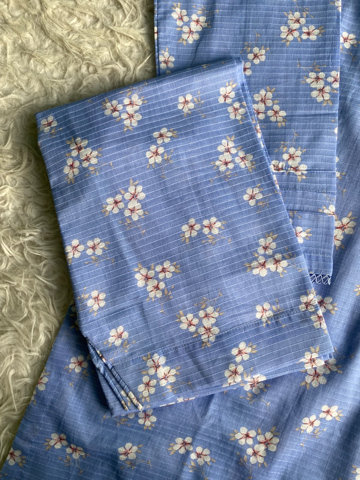 Sky Blossom – Premium Summer Lawn 3PC Suit