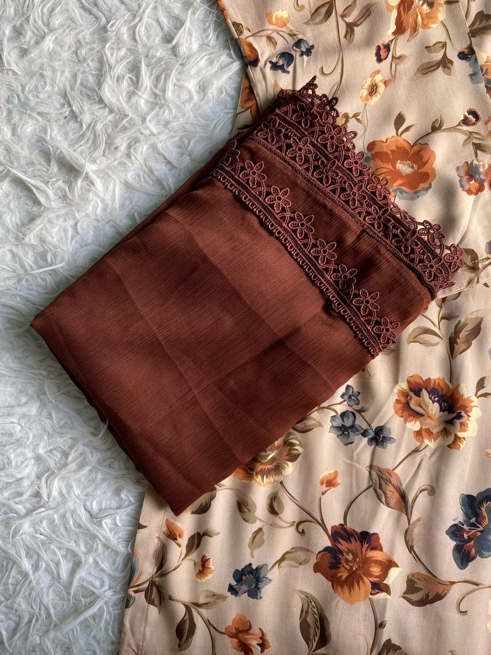 Autumn Blossom – Premium Summer Linen 3PC Suit
