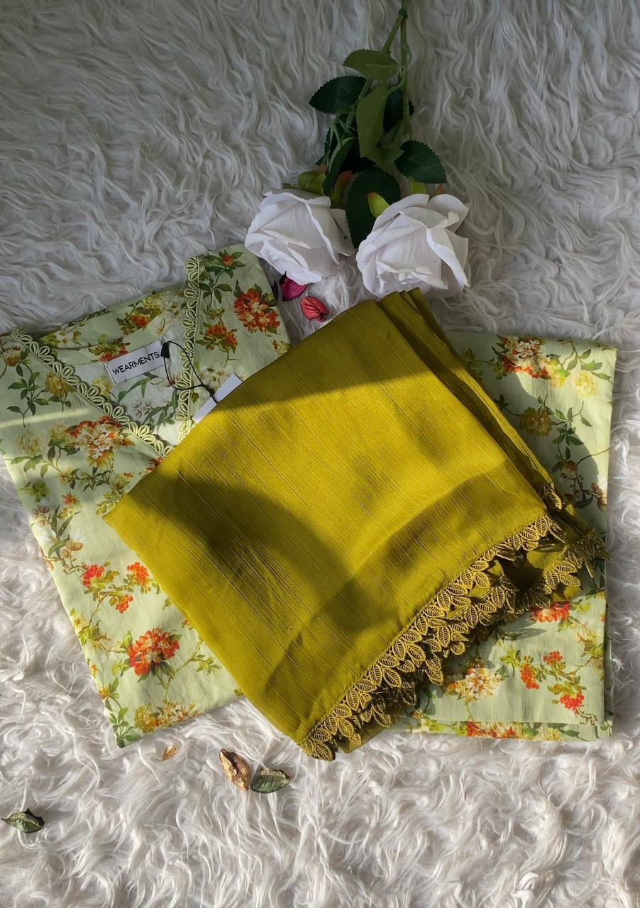 Lime Blossom Garden 3PC Set