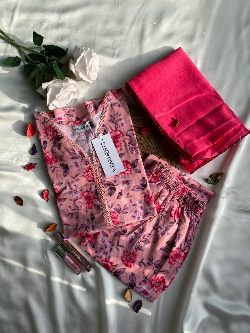 Rose Blush – Premium Summer Lawn 3PC Suit