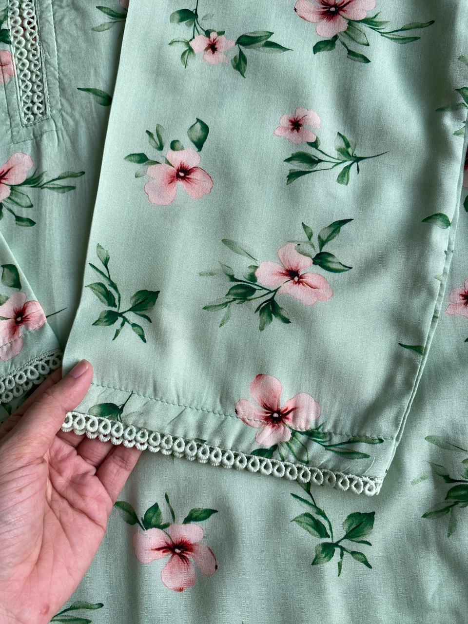 Mint Forest Blossom Set 3PC Set
