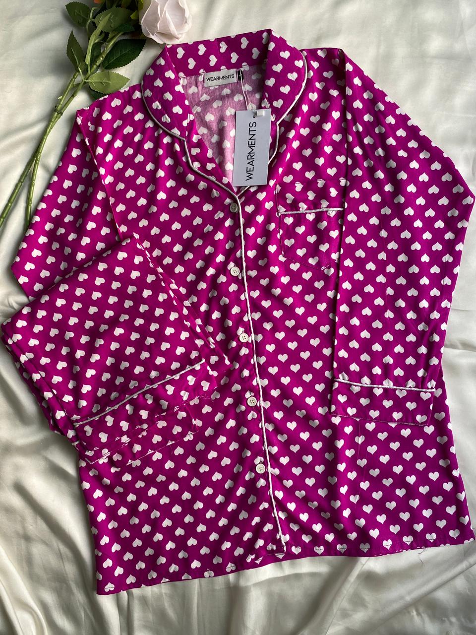 Berry Hearts Pjs Set