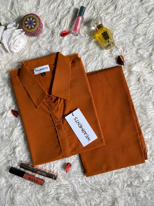 Rust Terracotta Co-Ord Set