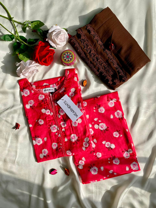 Ruby Blossom  3PCS SET