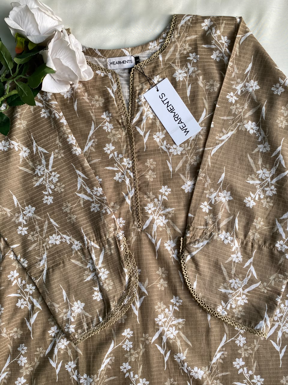 Beige Bloom  3PCS SET