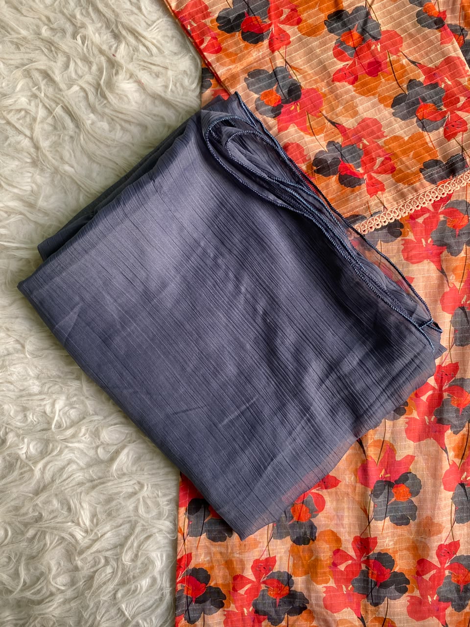 Sunset Flora – Premium Summer Lawn 3PC Suit