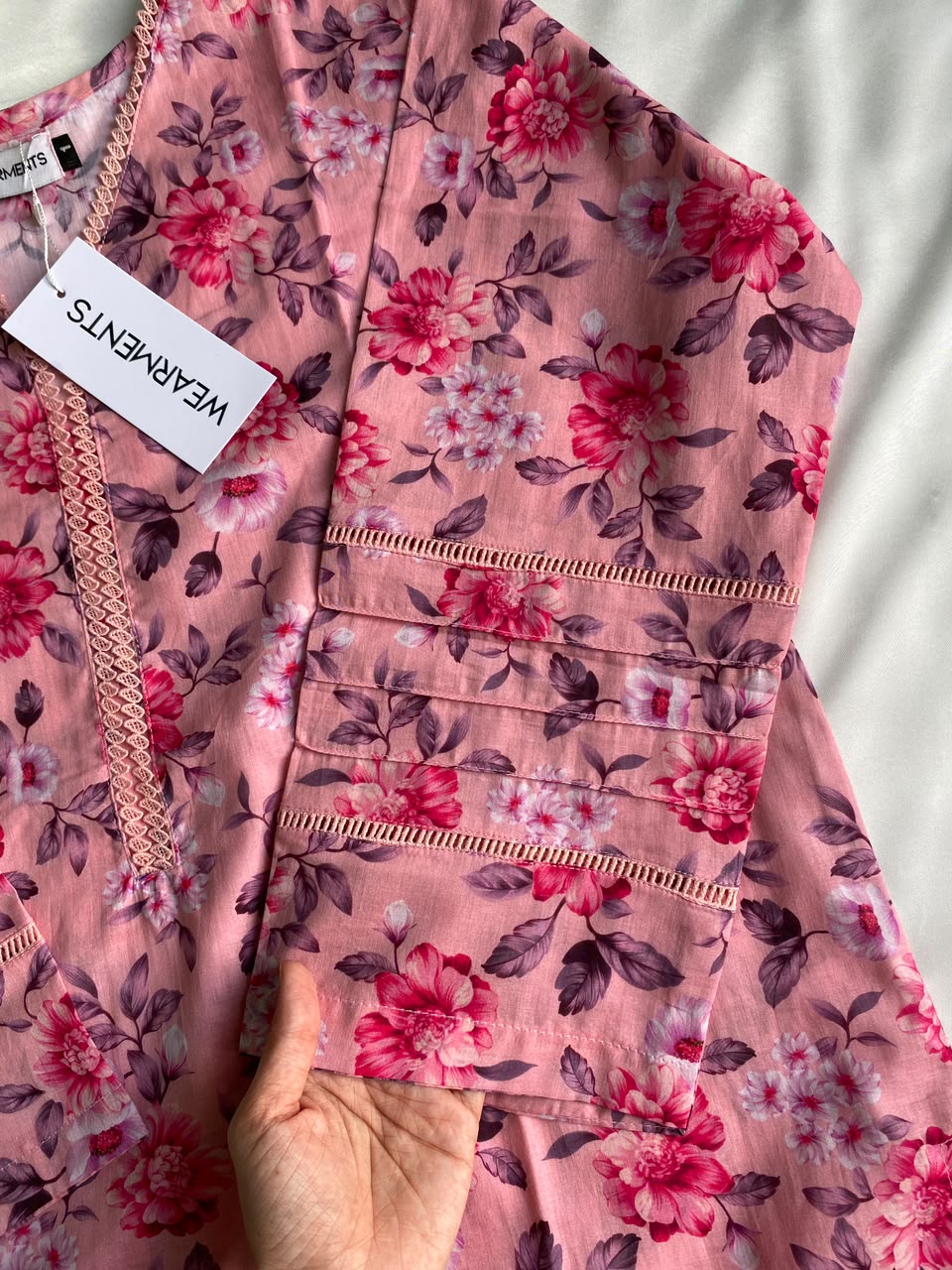 Rose Blush – Premium Summer Lawn 3PC Suit