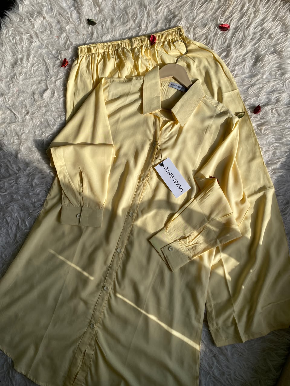 Butter Cream Co-Ord Set