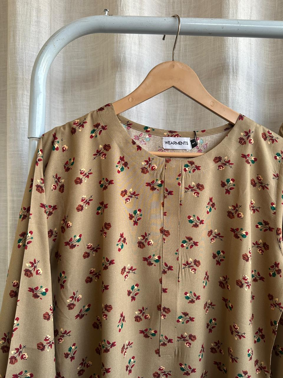 🌾 Beige Rustic Blossom