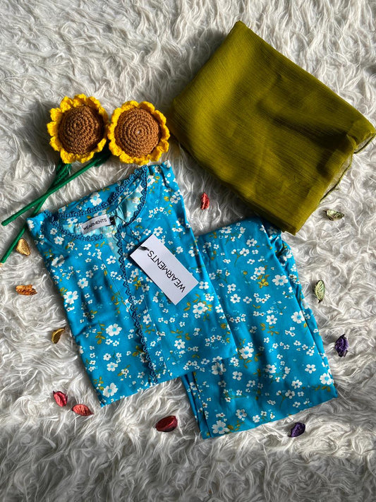 Azure Bloom 3PC Set