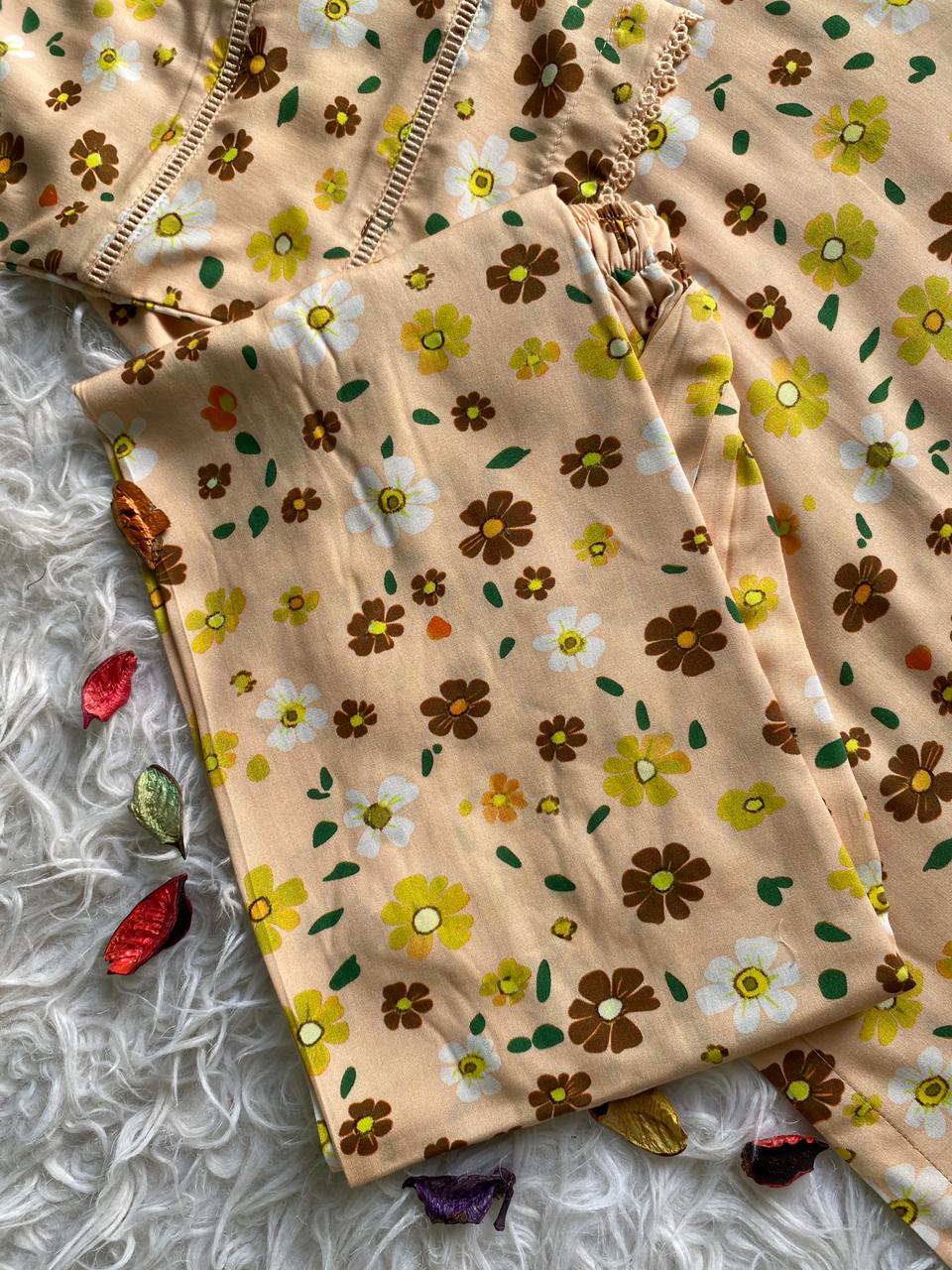 Honey Cocoa Blossom 3PC Set