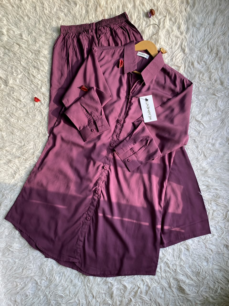 Plum Mauve Co-Ord Set