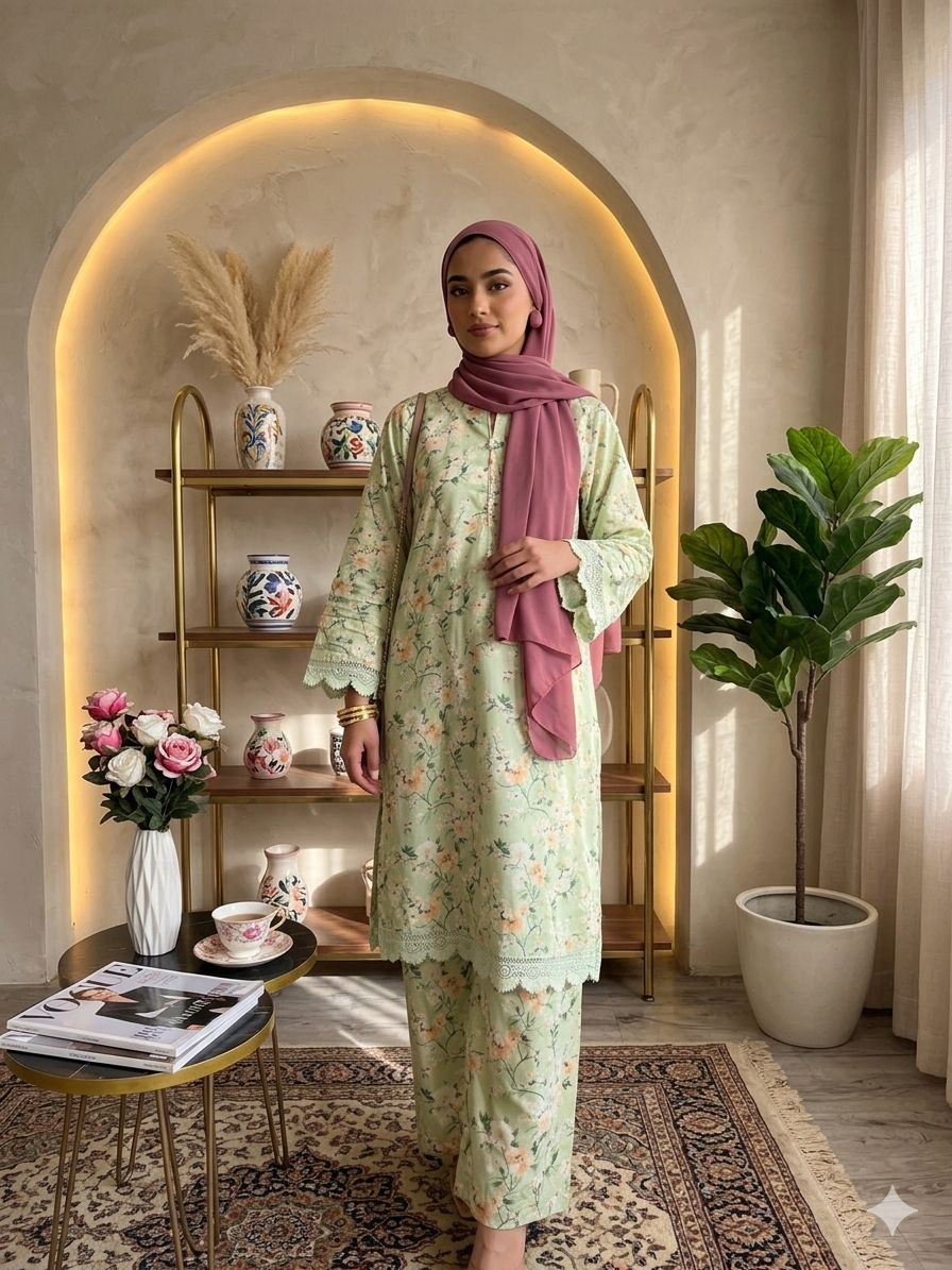 🌿 Pastel Bloom Garden Set