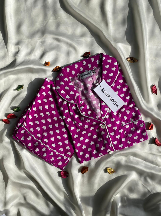 Berry Hearts Pjs Set