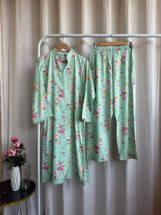 Mint Rose Garden Set