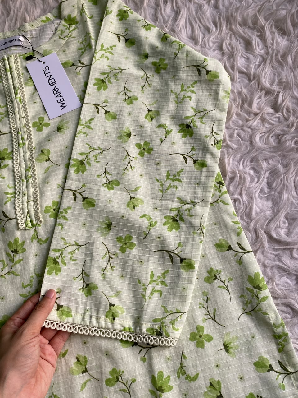 Mint Meadow – Premium Summer Lawn 3PC Suit