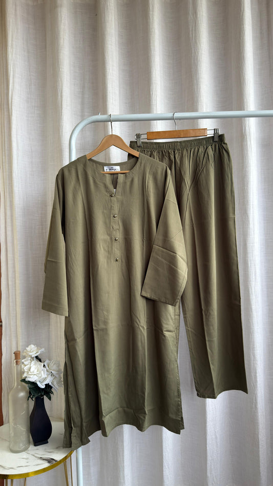 ASH GREEN SOLID