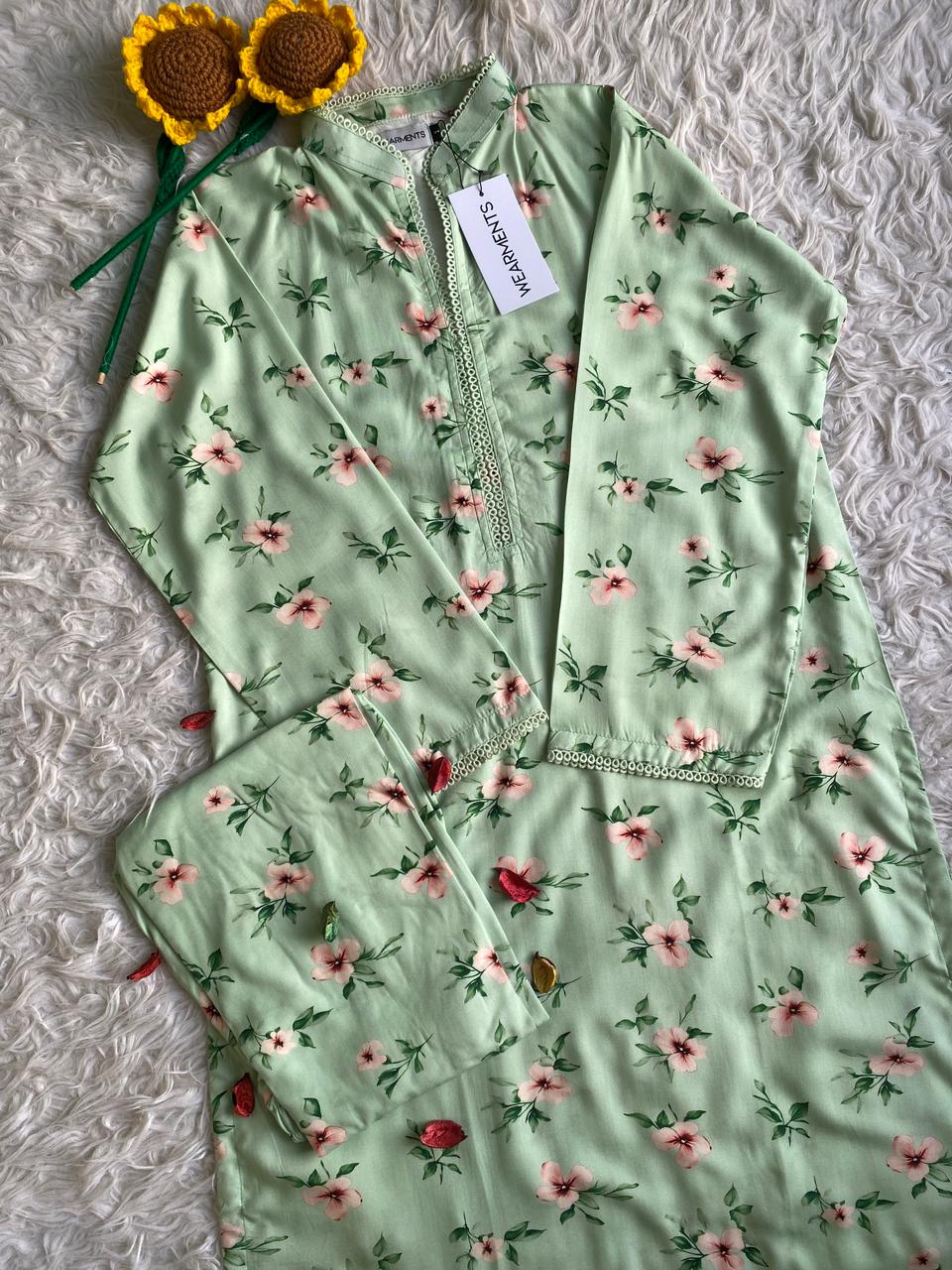 Mint Forest Blossom Set 3PC Set