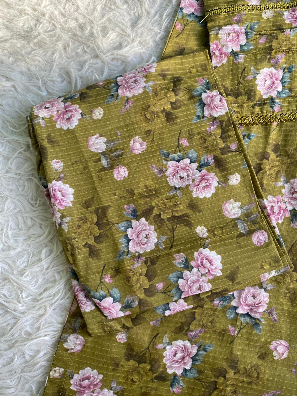 Teal Blossom 3PCS SET