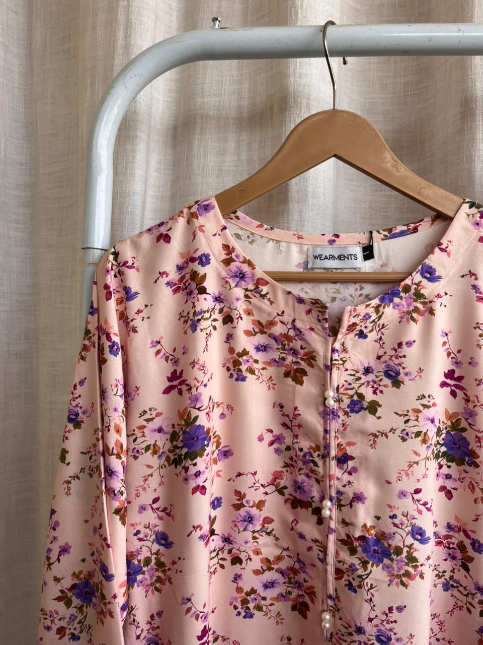 🌷 Blush Lavender Floral Set