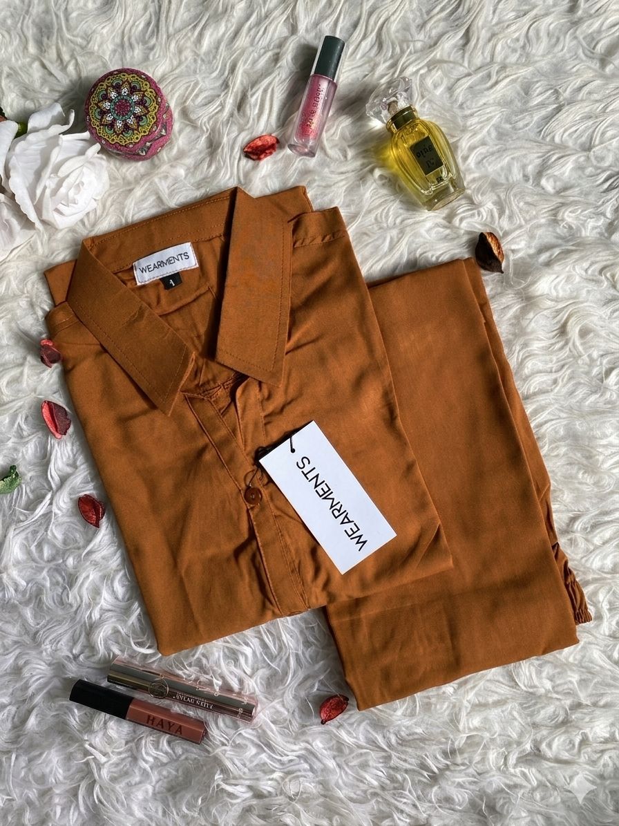 Rust Terracotta Co-Ord Set