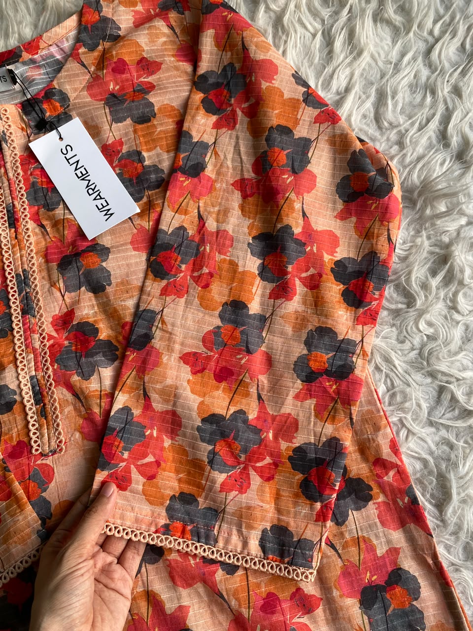 Sunset Flora – Premium Summer Lawn 3PC Suit