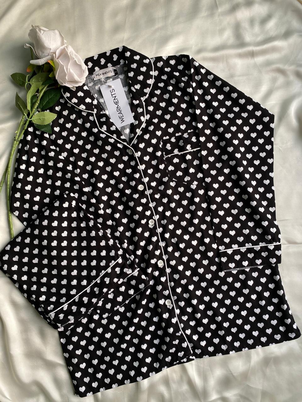 Classic Heart  Pjs Set