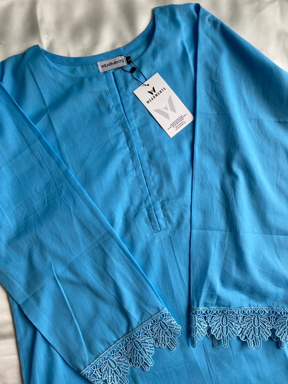 Sky Blue Solid Seamless 2 Piece Suit