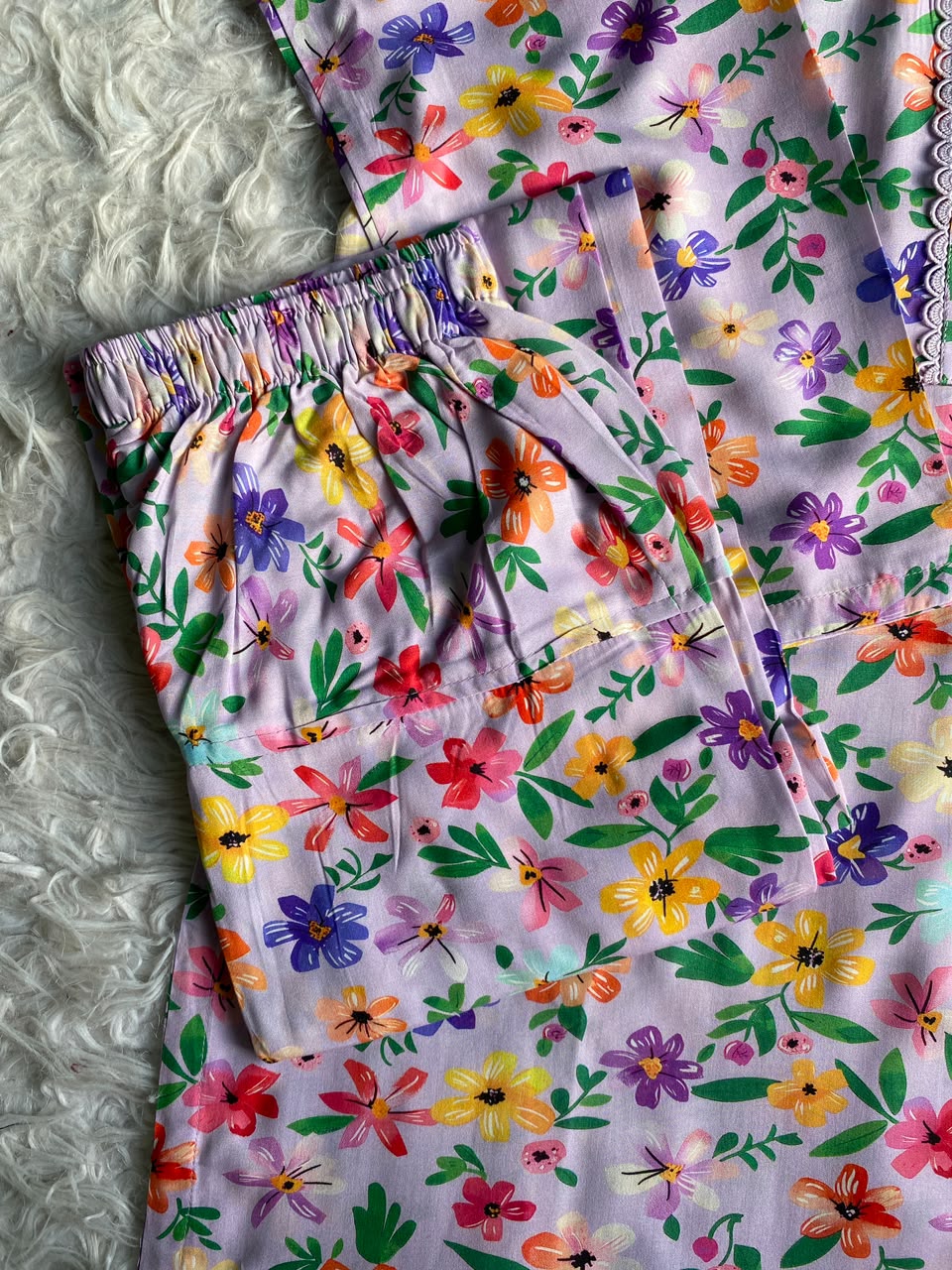 Lavender Garden – Premium Summer Linen 3PC Suit