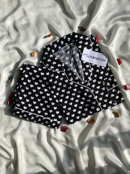 Classic Heart  Pjs Set