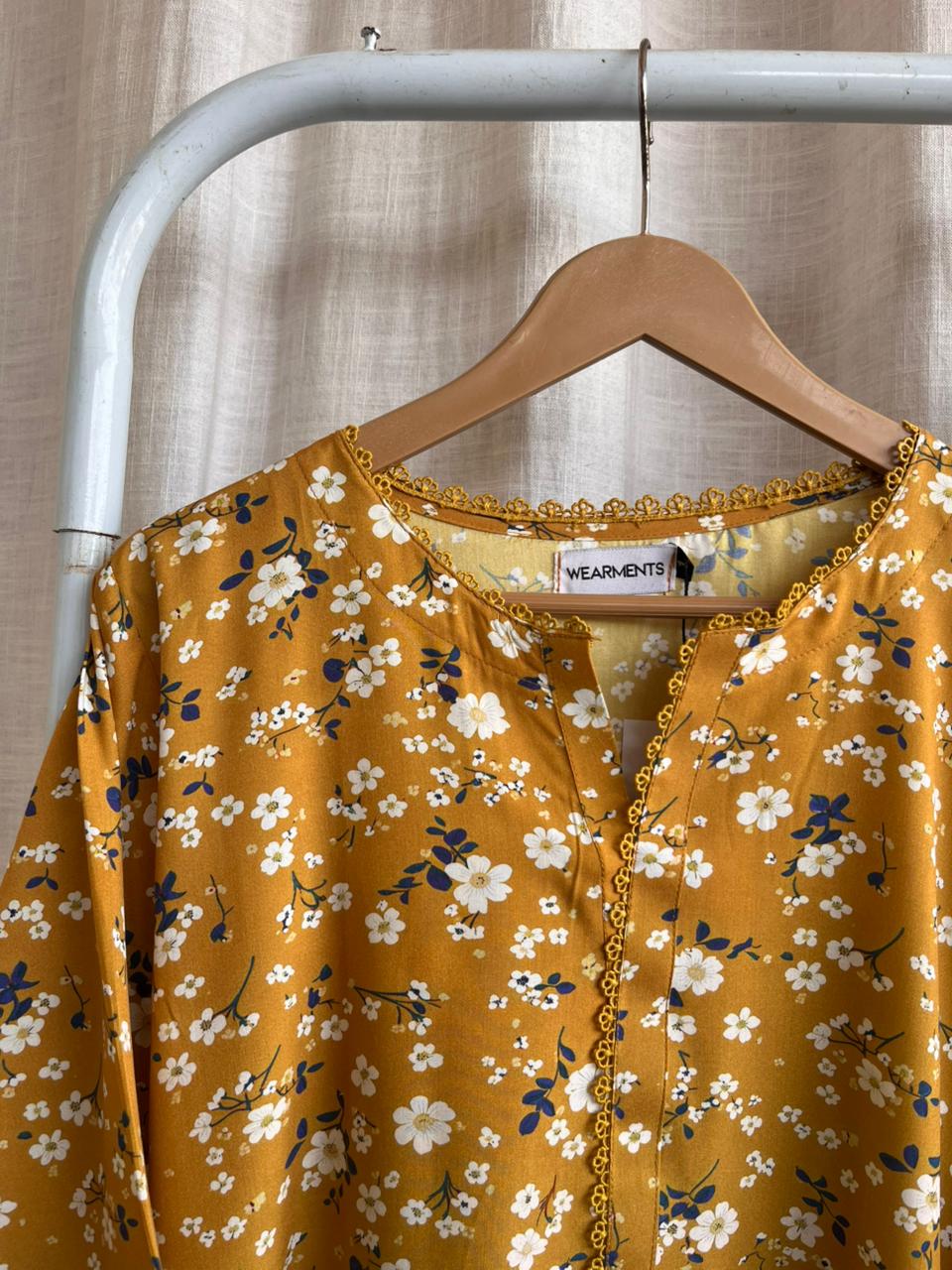 🌼 Mustard Meadow Floral Set