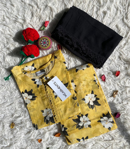 Mustard Grace  3PCS SET