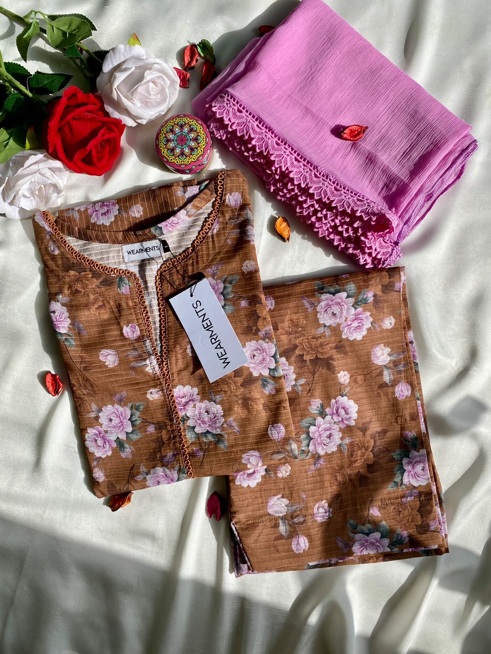 Mocha Rose  3PCS SET