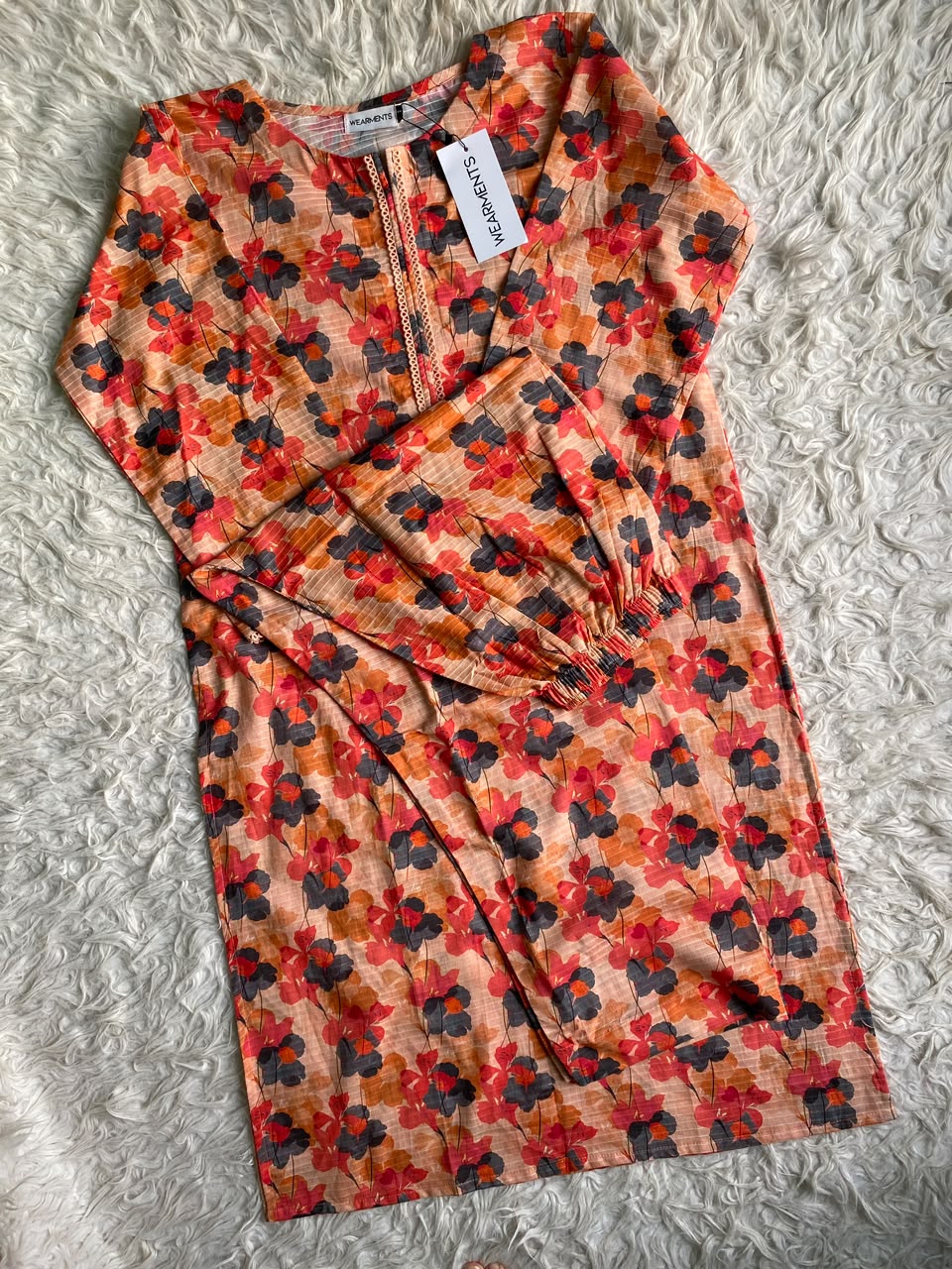 Sunset Flora – Premium Summer Lawn 3PC Suit