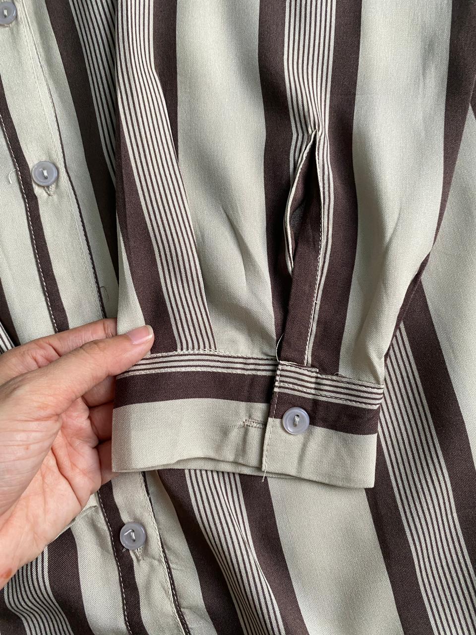 Mocha Sand Stripe Set
