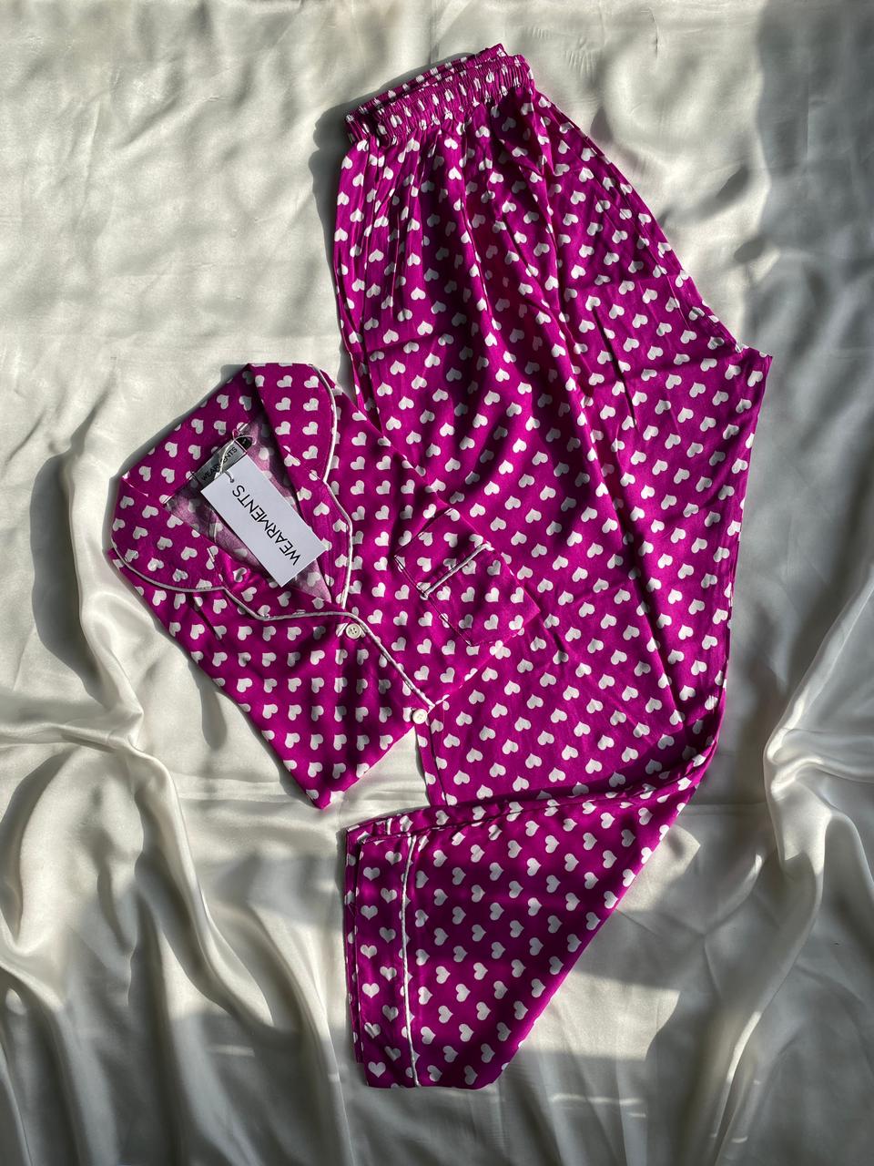Berry Hearts Pjs Set
