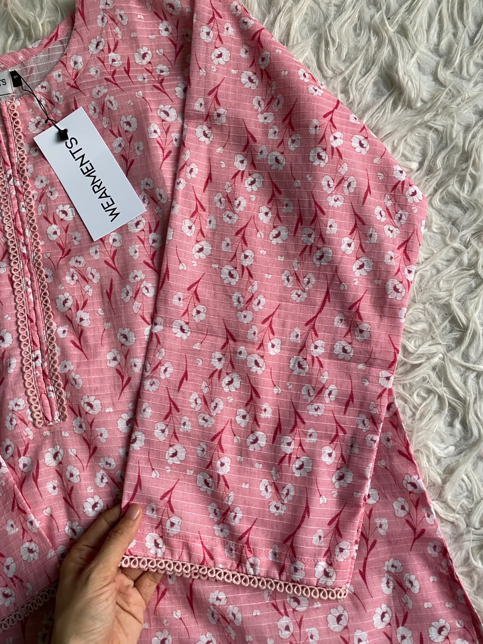 Pink Blossom – Premium Summer Lawn 3PC Suit