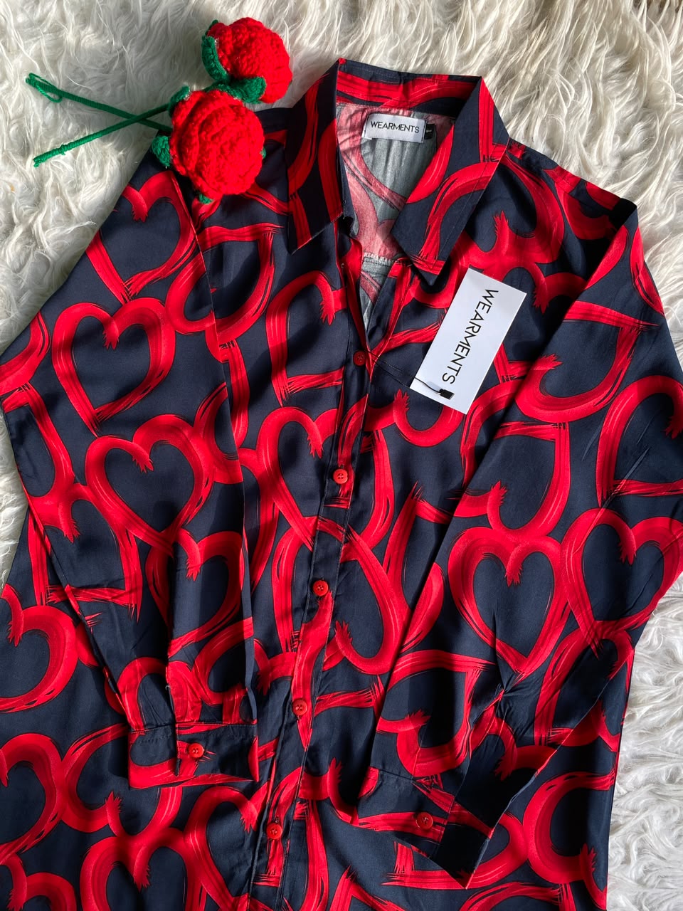 Crimson Loop Co-Ord Set