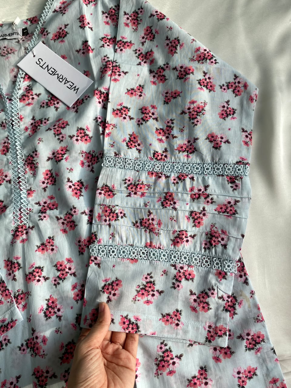 Sky Blossom – Premium Summer Lawn 3PC Suit