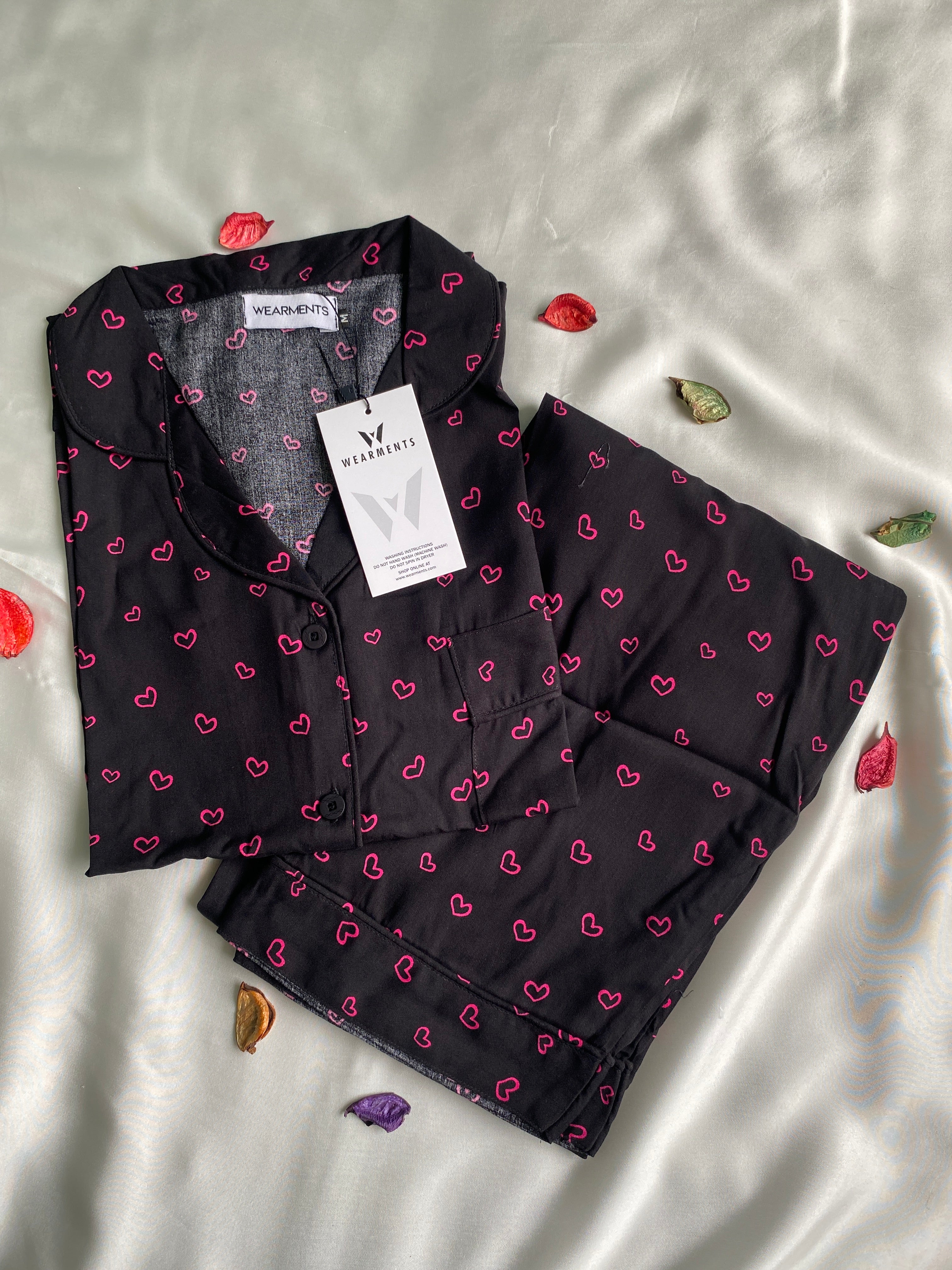 Mini Hearts pjs set