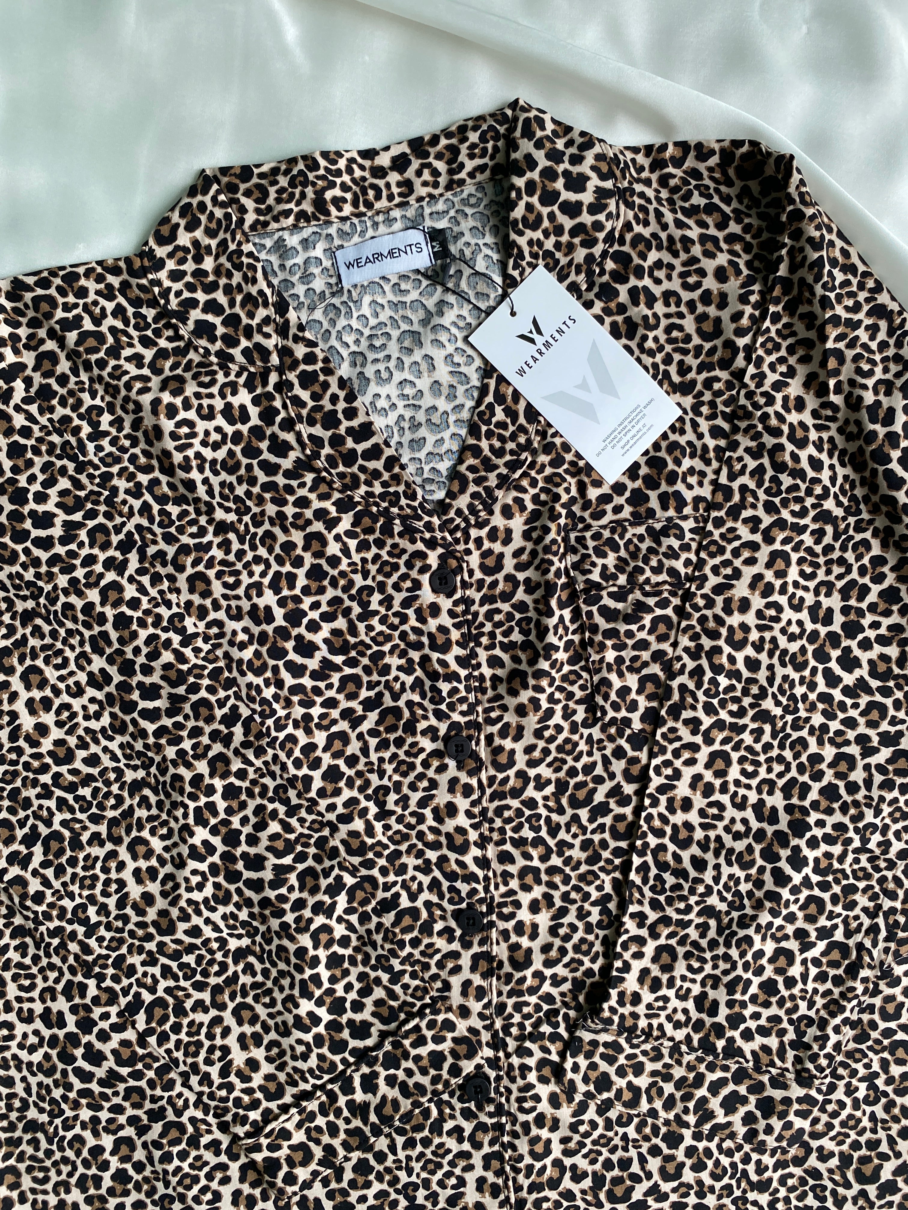 Leopard Luxe pjs set