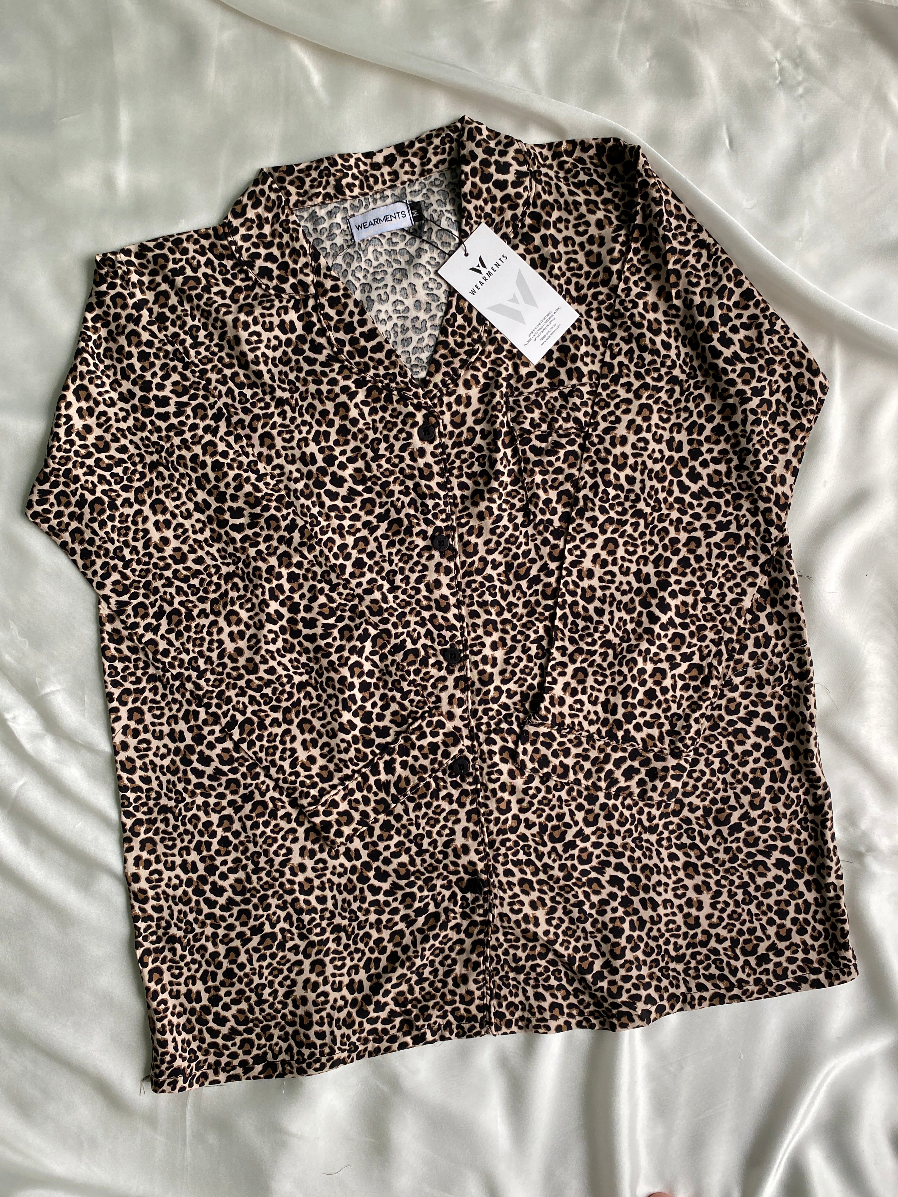 Leopard Luxe pjs set