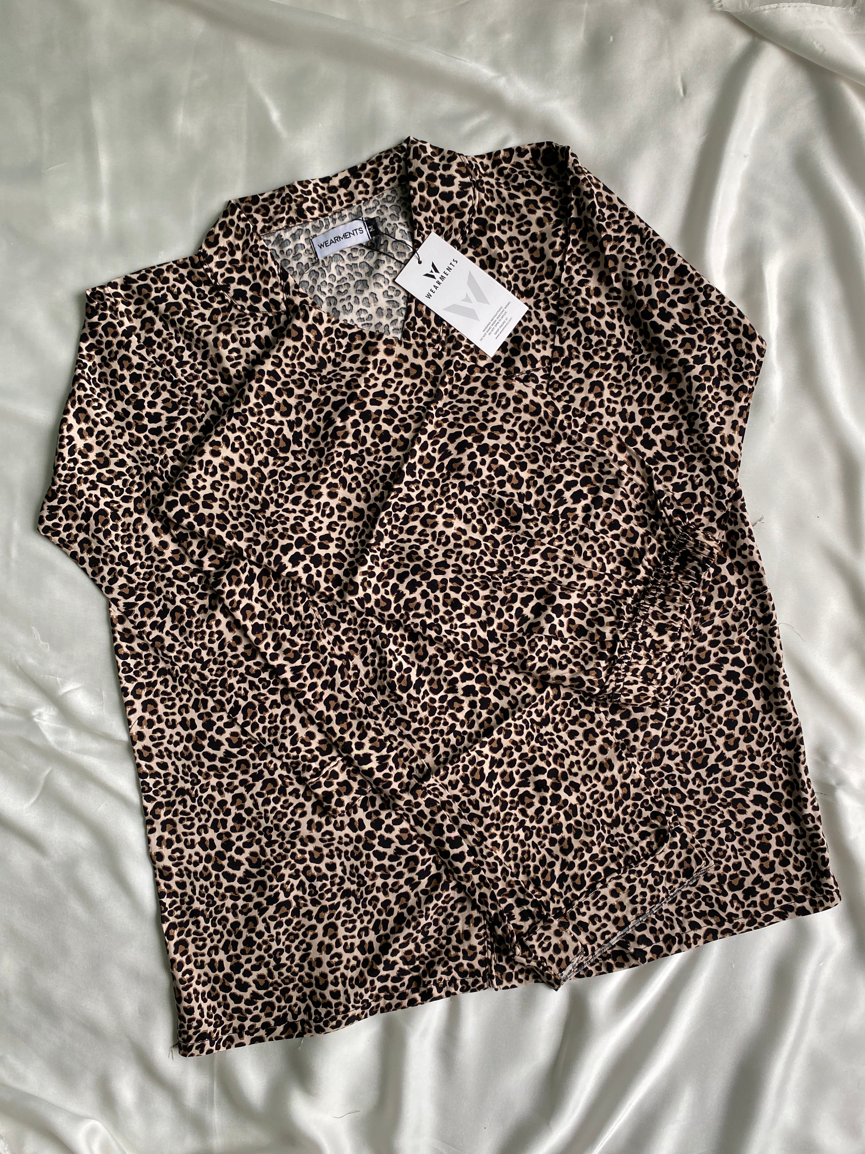 Leopard Luxe pjs set