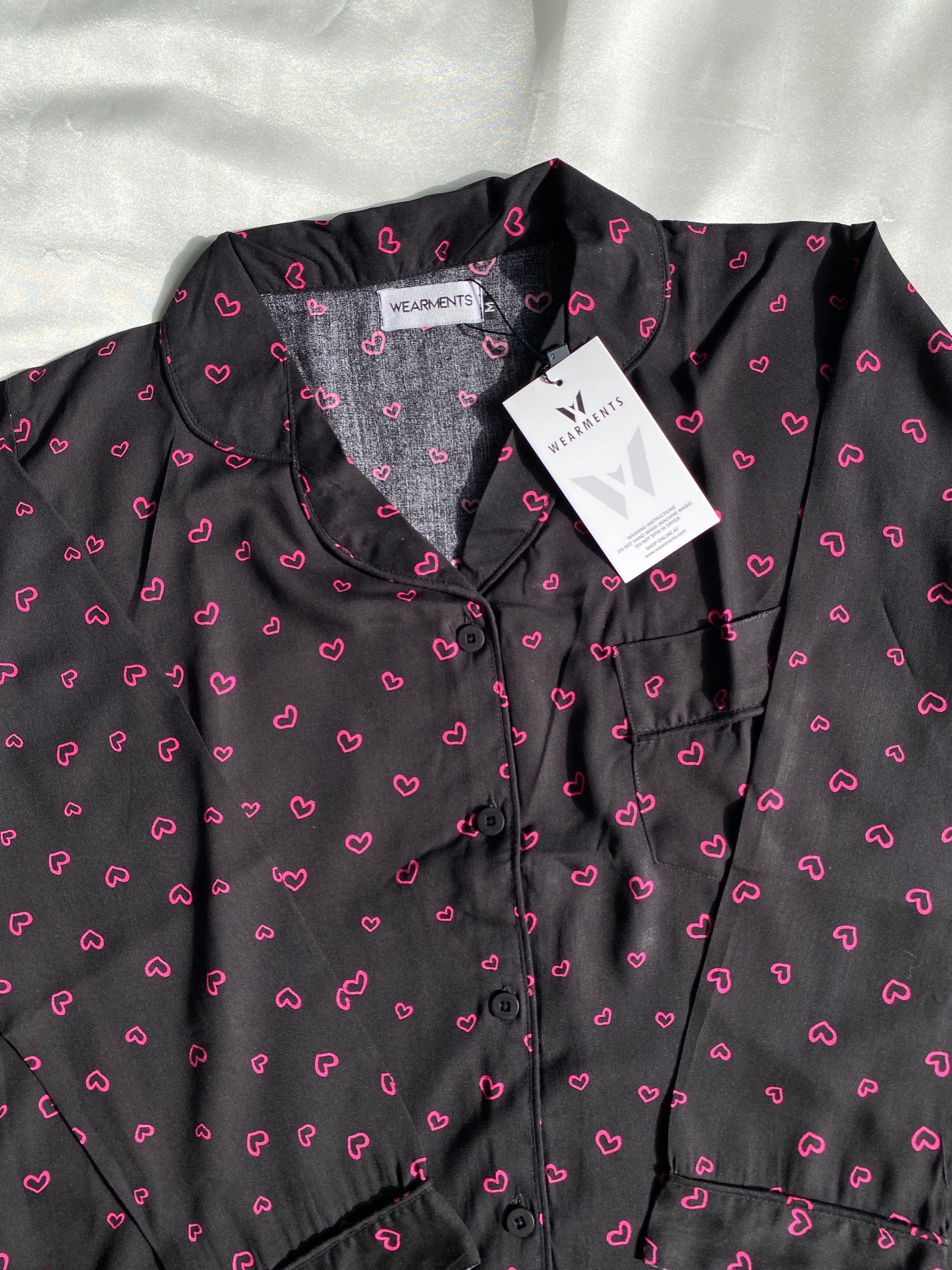 Mini Hearts pjs set