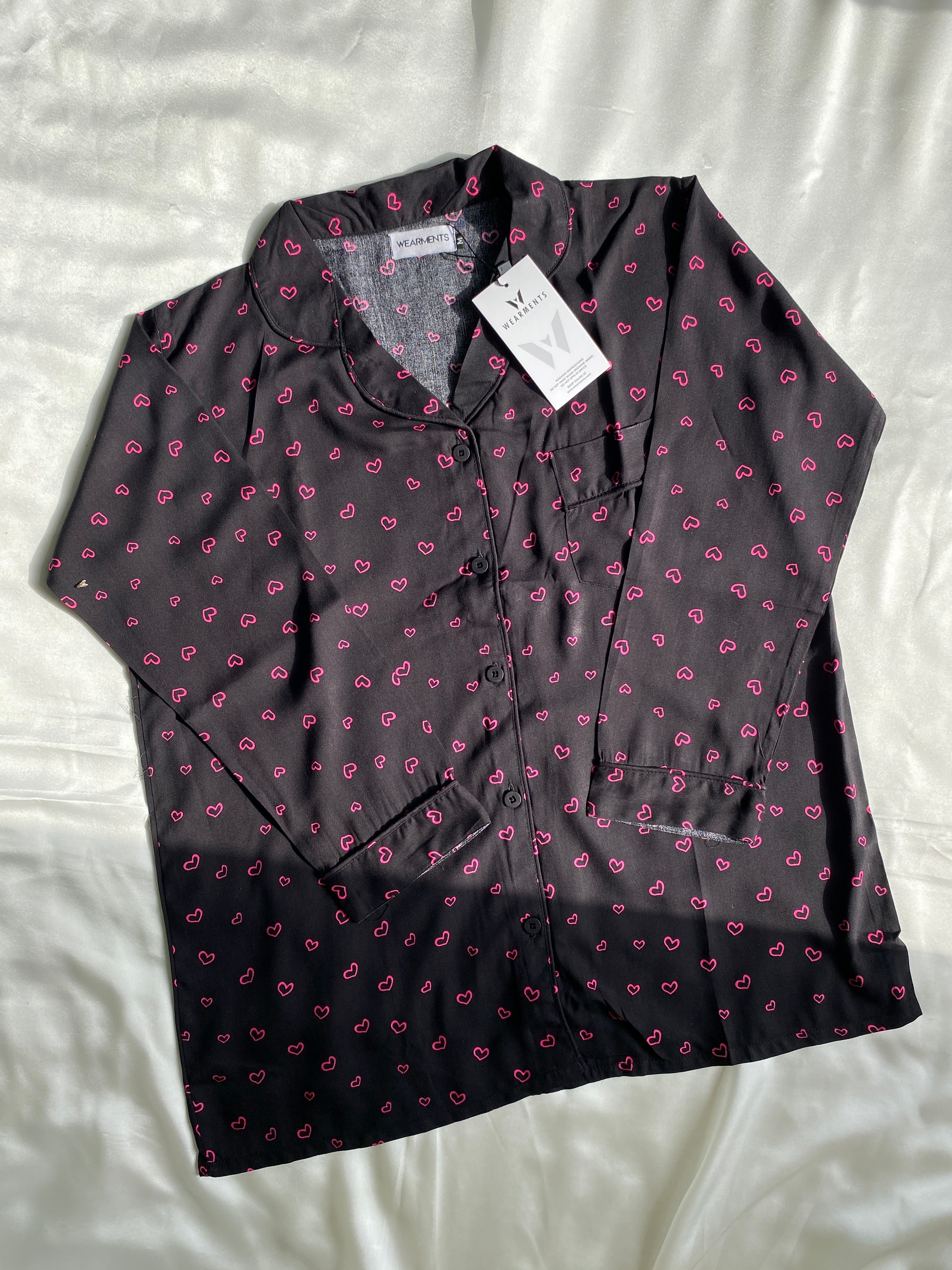 Mini Hearts pjs set