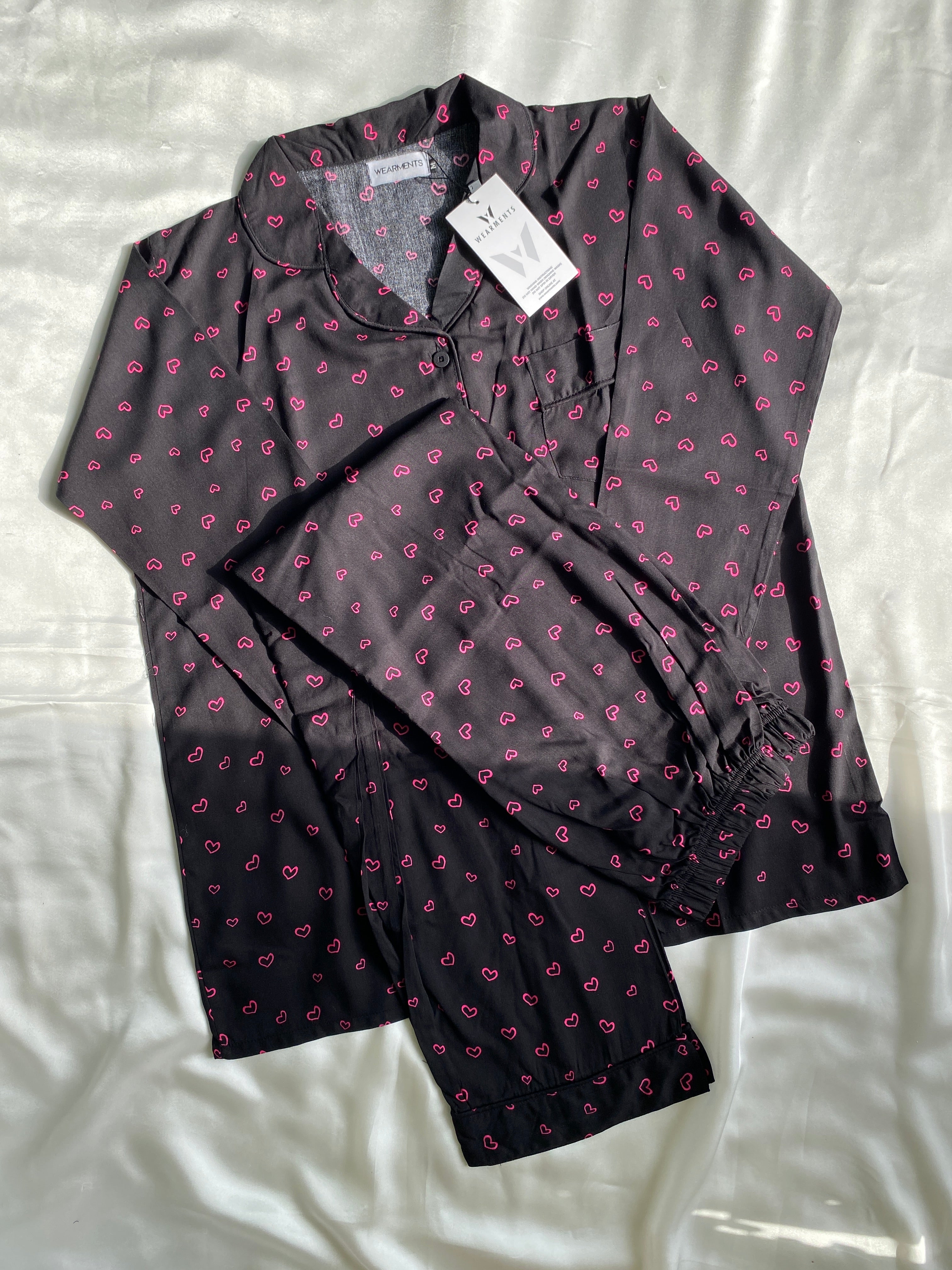 Mini Hearts pjs set
