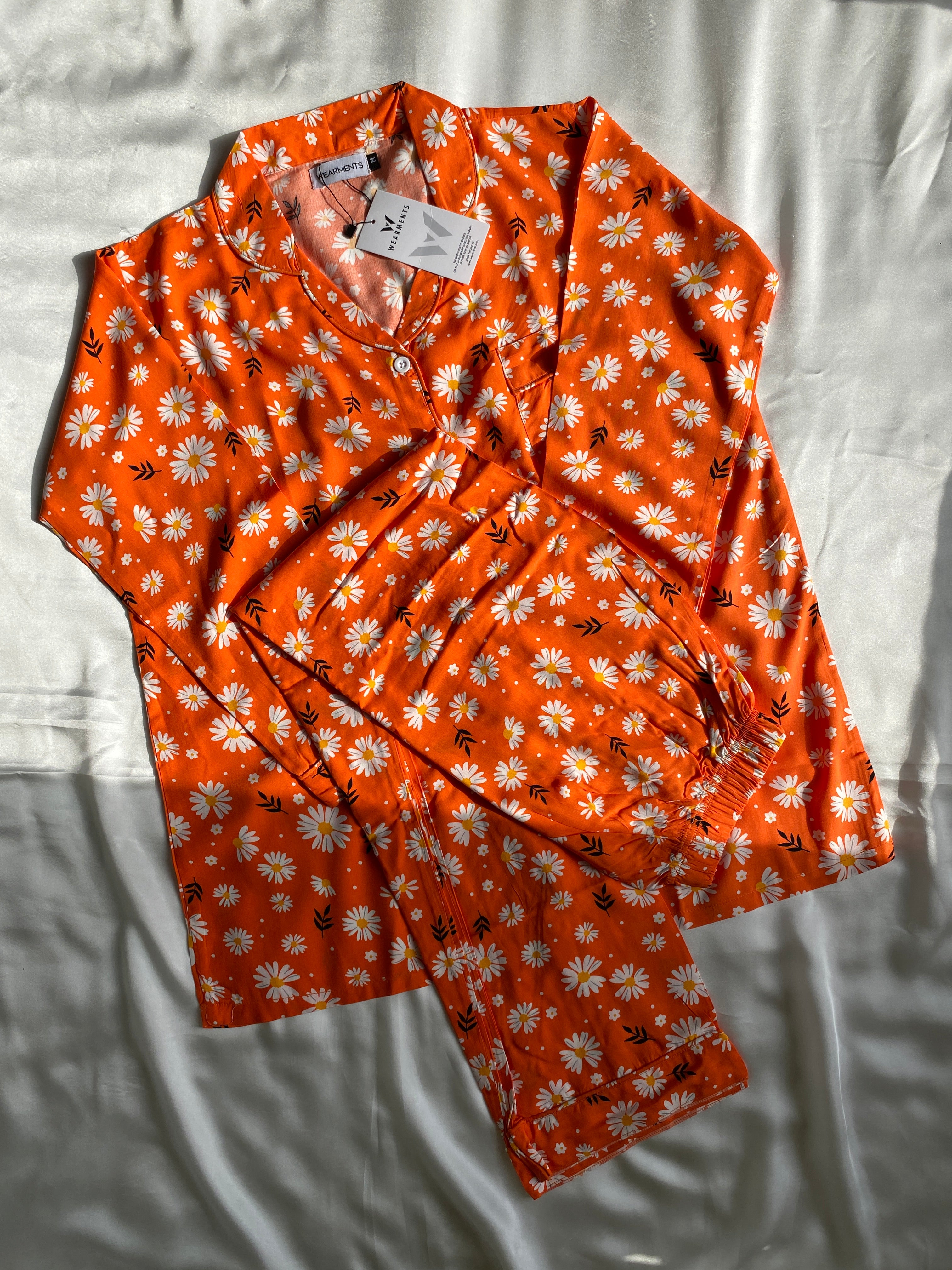 Daisy Glow pjs set