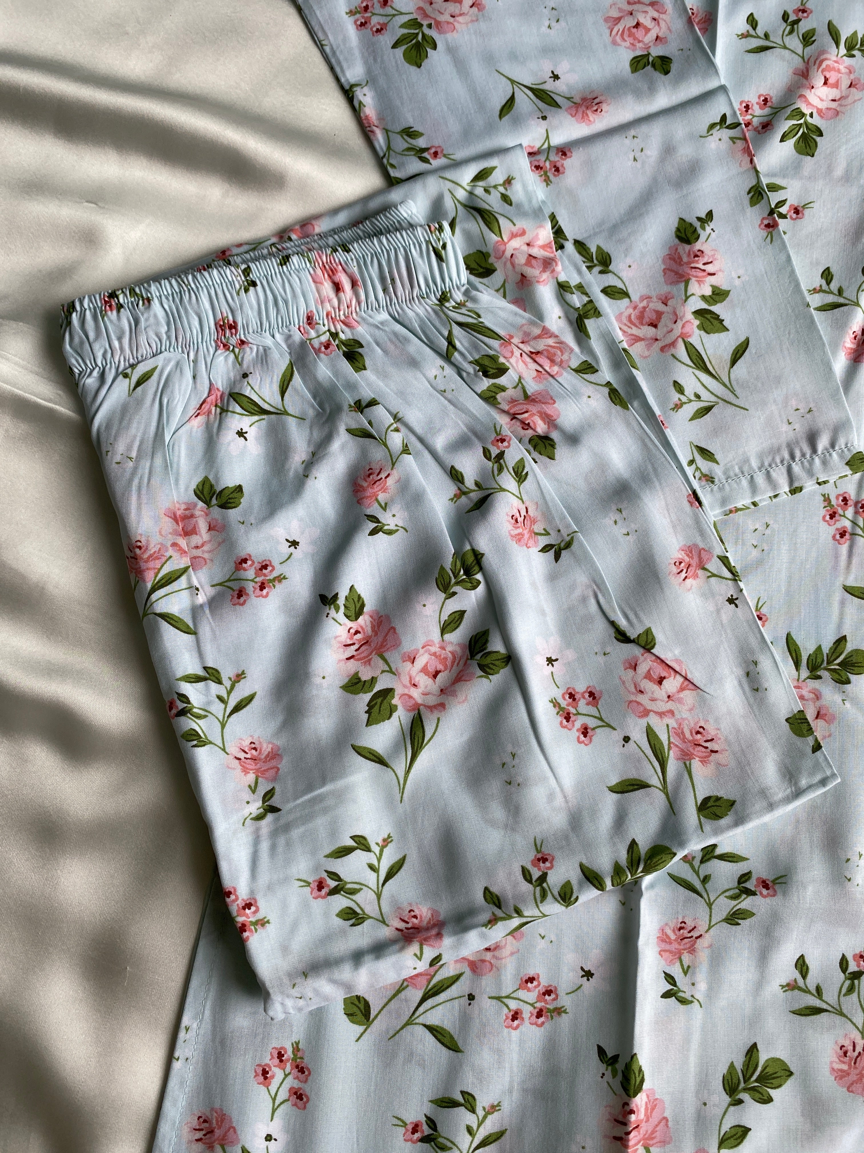 Sky Blossom – Premium Summer Linen 3PC Suit