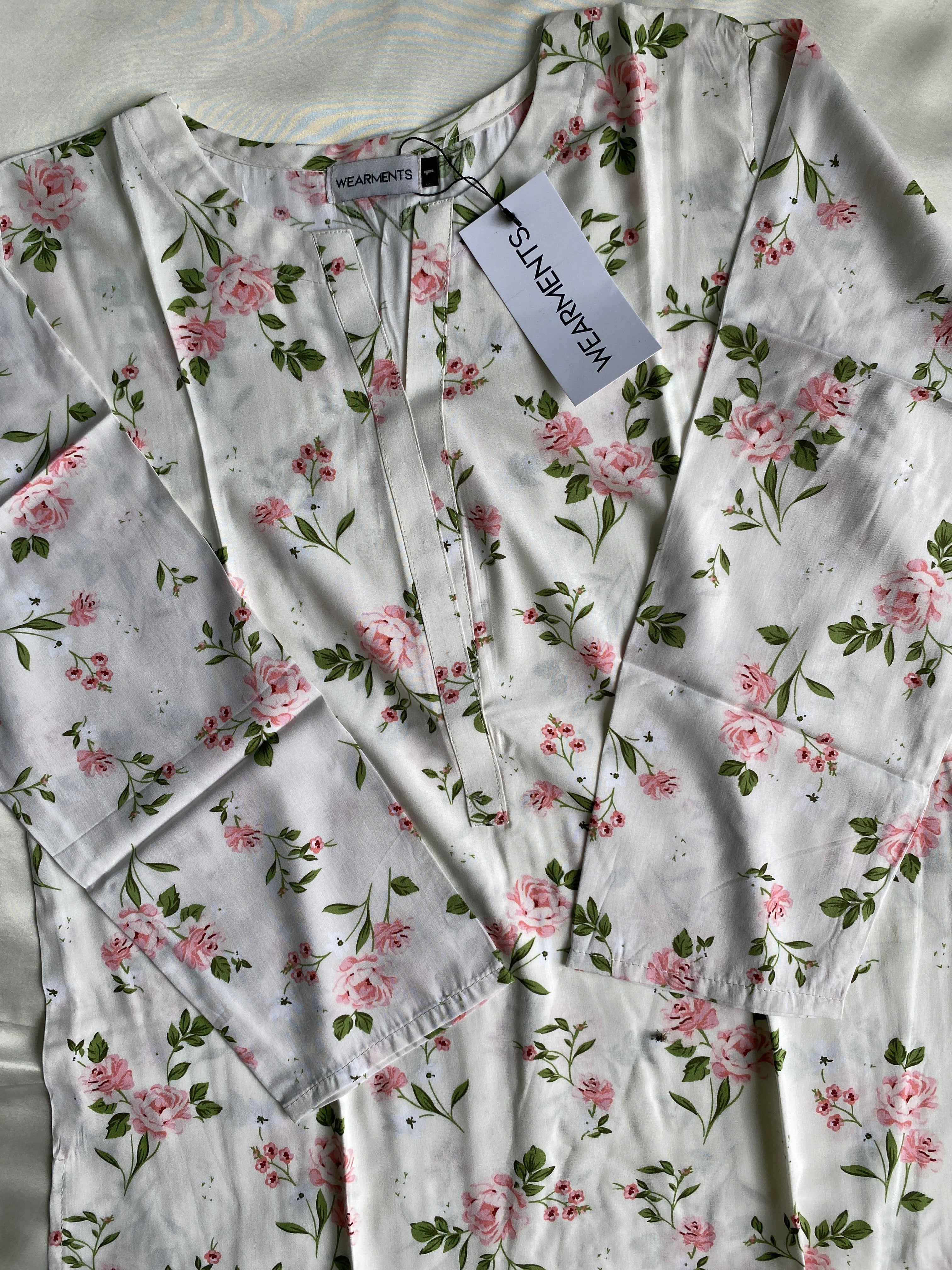 Ivory Blossom – Premium Summer Linen 3PC Suit